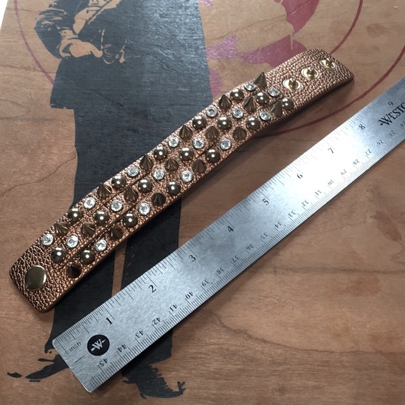 crystal studded wrap bracelet - Picture 7 of 12